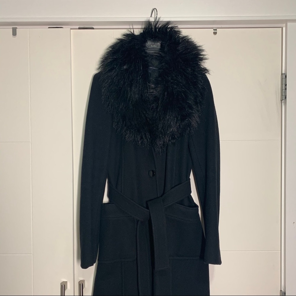 French Connection Wool Long Coat